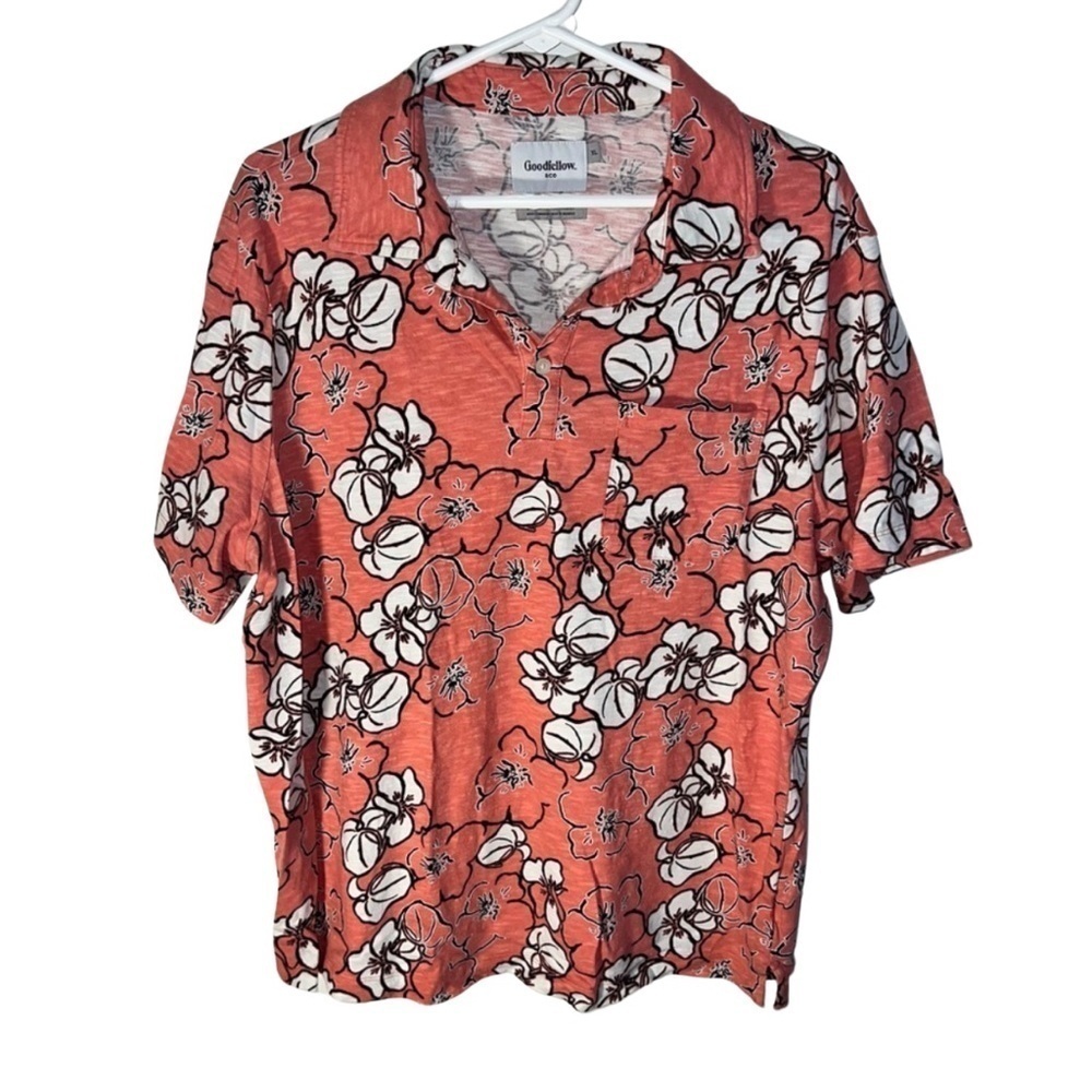 Goodfellow & Co. Men’s Floral Polo Shirt XL